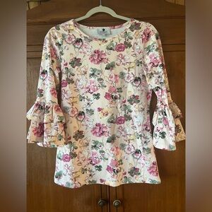 Floral Dainty Jewells Layering Top